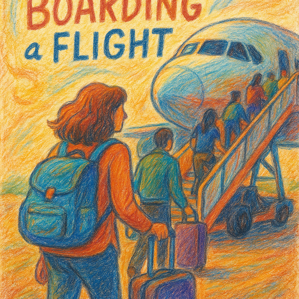 Boarding a Flight: English from Gate to Seat